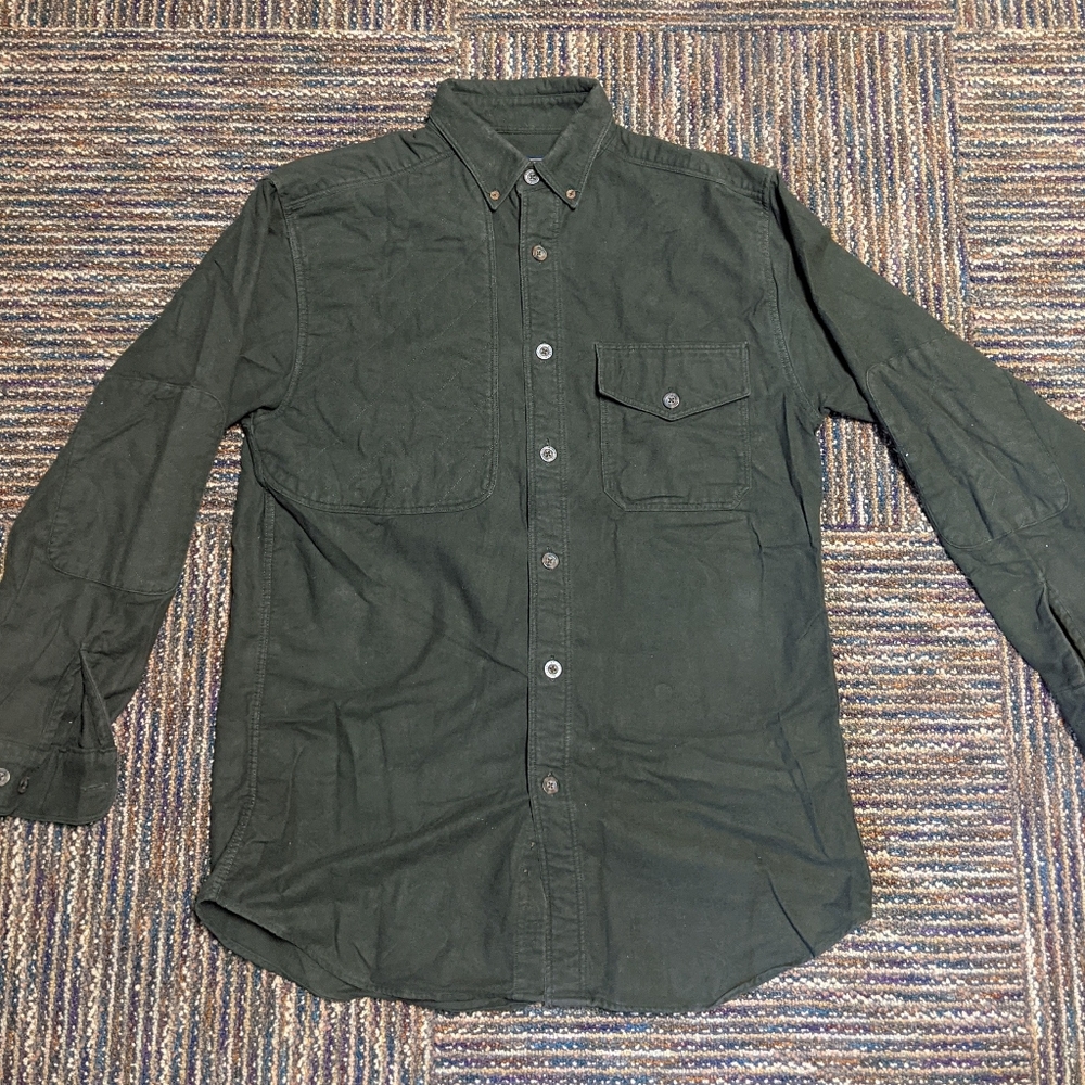 M Vintage Woolrich Green Flannel